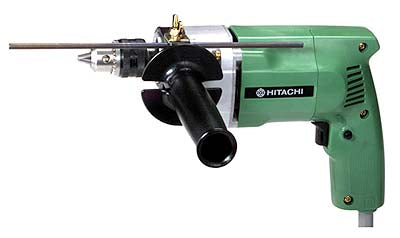 Hitachi DUT13 220V Corded Drill with 2-Speed Transmission - Perfect for Home DIY Projects, Woodworking & Metal Drilling