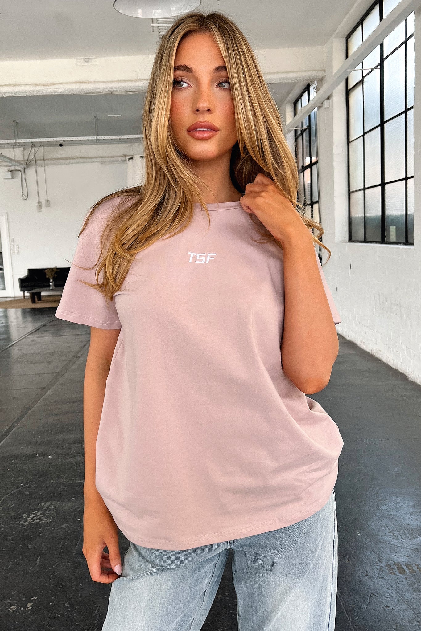 Kaztek Oversized T-Shirt for Women - Soft Cotton Relaxed Fit Tee in Mocha Brown | Casual Wear, Loungewear & Street Style Outfits