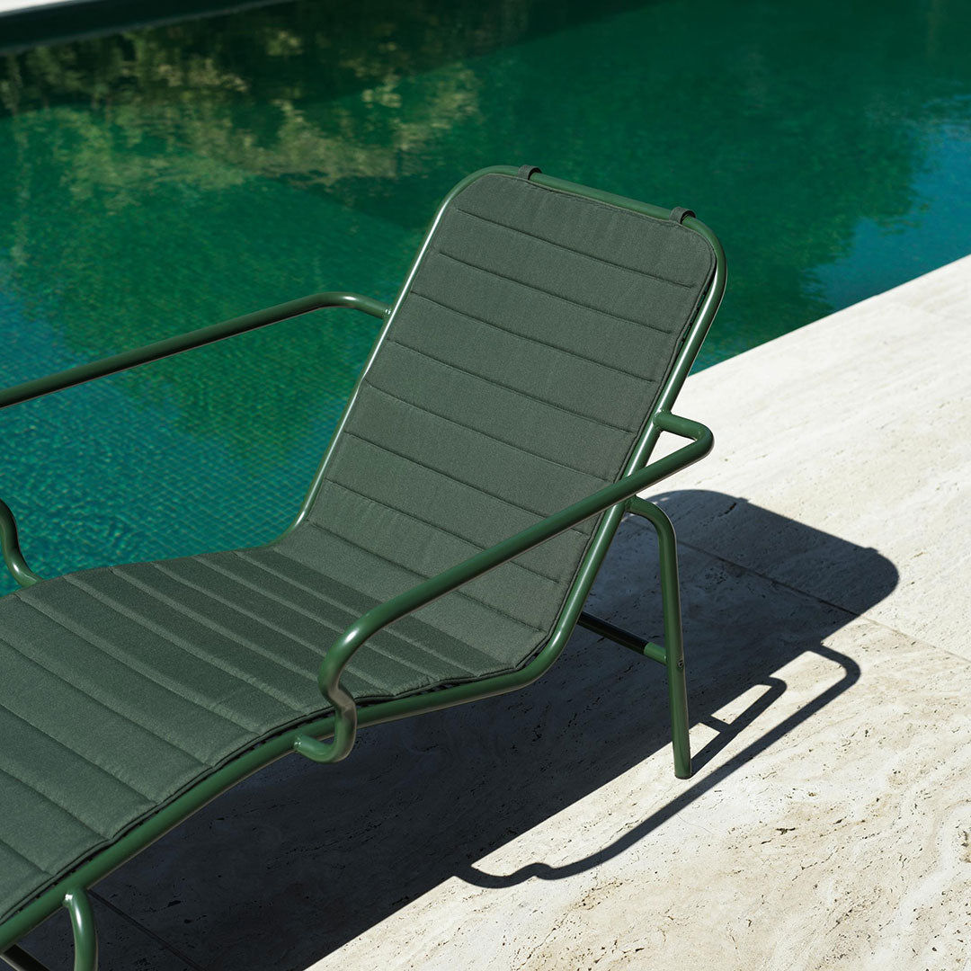 Premium Outdoor Chaise Lounge Chair Cushion - Waterproof & UV Resistant Patio Furniture Cushion for Poolside, Deck, and Backyard Relaxation