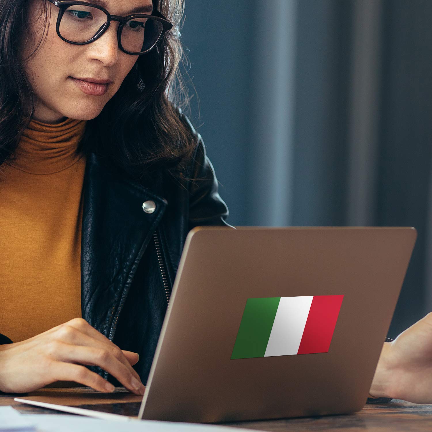 3-Pack 3x5 Italy Flag Stickers - Durable Waterproof Italian Flag Bumper Stickers for Cars, Laptops & Windows - Perfect for Sports Events, Travel & National Pride Decoration