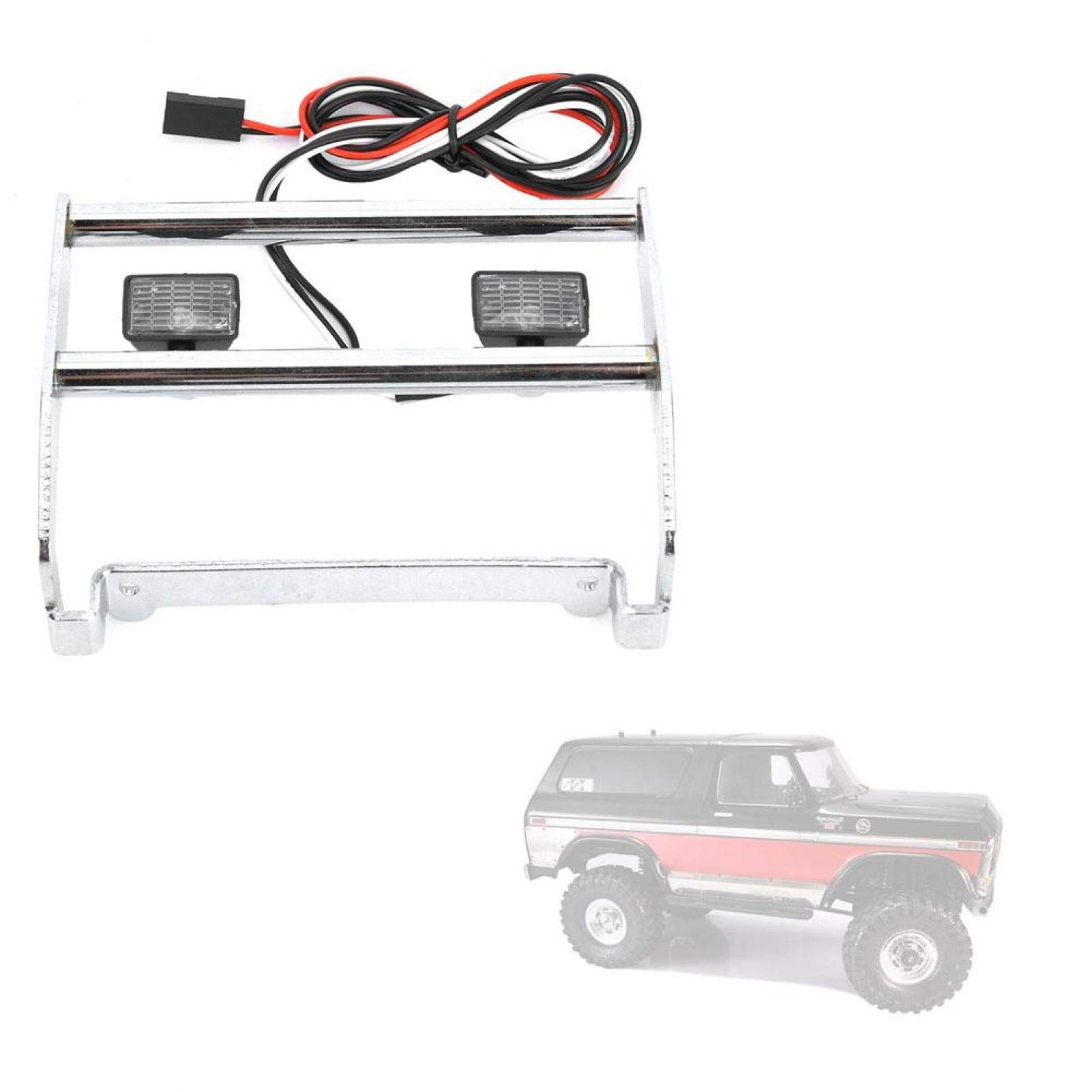 High-Quality Metal RC Car Front Bumper Guard for Crawler, Model Car & Truck | Durable Off-Road Protection | Perfect for Rock Crawling, Trail Adventures & RC Racing