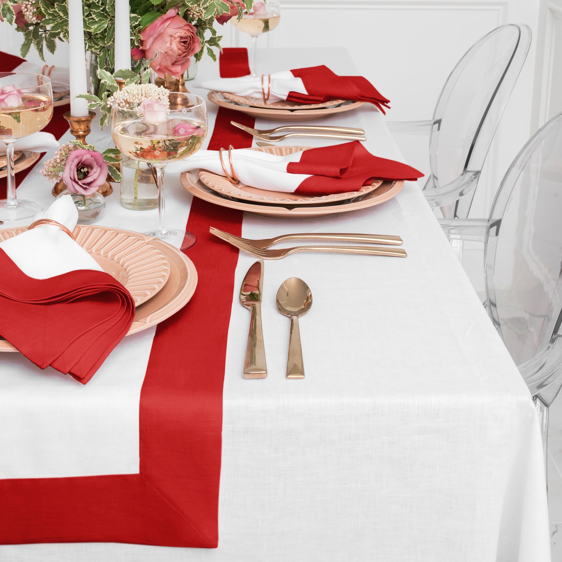 Elegant Contempo Table Runner - Premium Dining Decor for Weddings, Holidays & Everyday Use