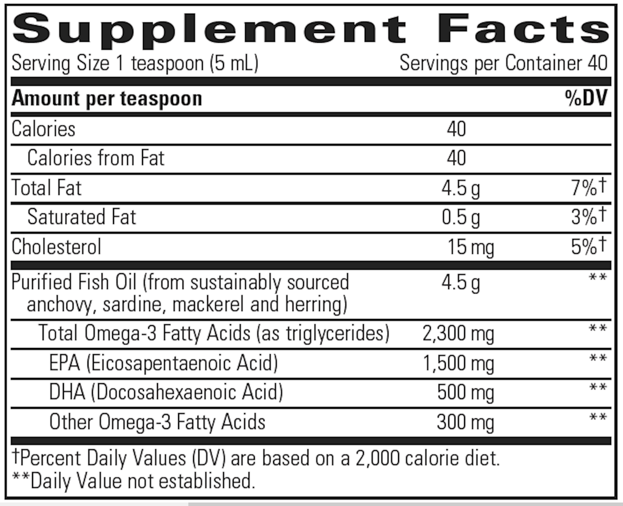 Premium Omega-3 Fish Oil Liquid Supplement - 100% Pure & Natural EPA DHA for Heart, Brain & Joint Health - Supports Immunity & Cognitive Function - Great for Adults & Kids - Use Daily for Optimal Wellness
