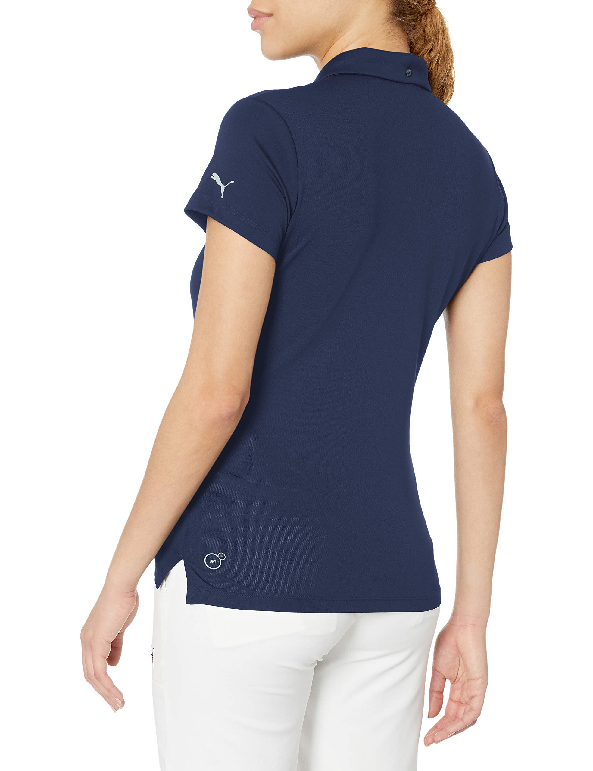 PUMA GOLF Women's 2018 Pounce Polo Shirt - Breathable Moisture-Wicking Golf Polo for Women - Perfect for Golf, Tennis & Casual Wear