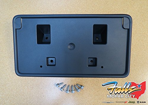Mopar Dodge Challenger License Plate Mounting Bracket - OEM Replacement Part for Front/Rear Bumper - Perfect for Car Enthusiasts & Customization Projects