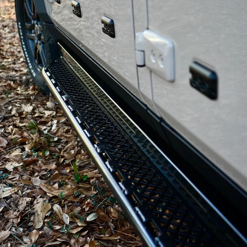 Signature Autosports Offroad Rock Slider Steps for 2023+ Ineos Quartermaster - Heavy Duty Side Steps for Truck & SUV - Perfect for Off-Roading, Camping & Adventure