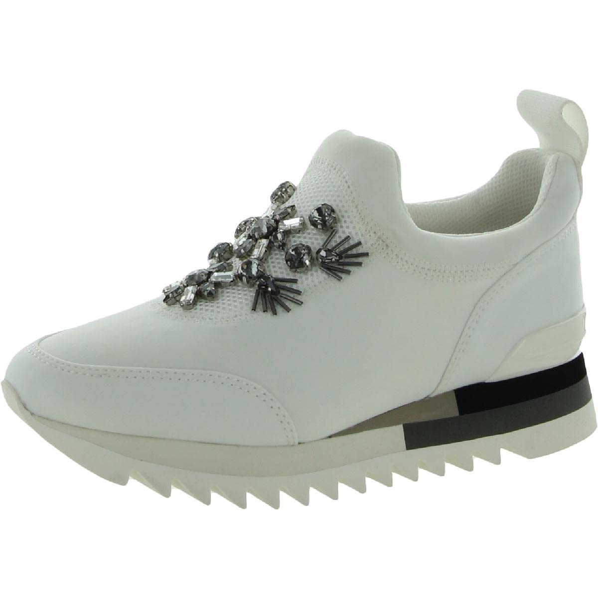 Tory Burch Women's Rosas Leather Fashion Sneakers - Stylish & Comfortable Casual Shoes for Everyday Wear, Walking, Travel & Outfits