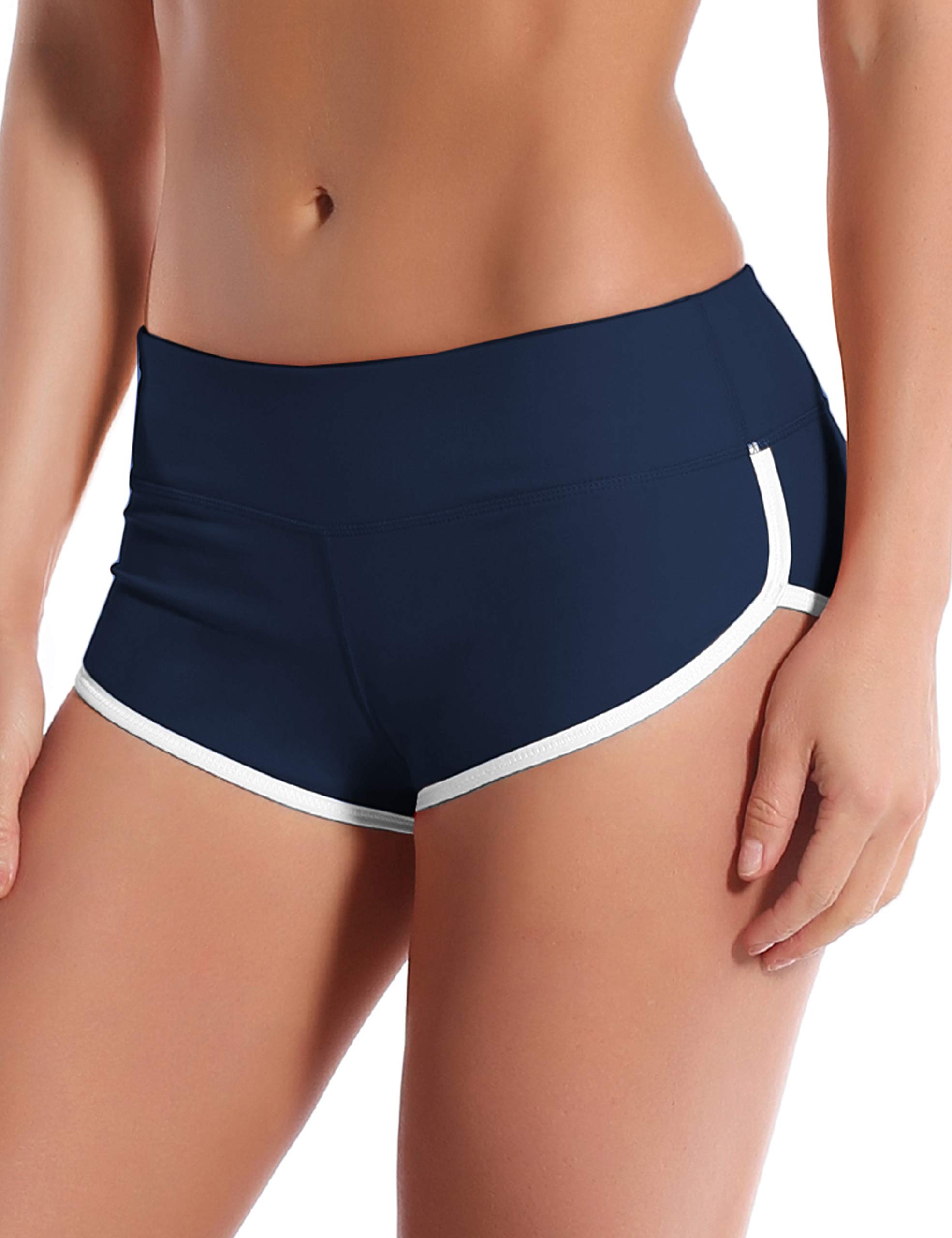 BUBBLELIME Women's Sexy Booty Yoga Shorts XS-XXL - High Waisted Tummy Control Workout Running Shorts with Moisture Wicking & UPF30+ for Gym, Yoga, Fitness and Active Lifestyle