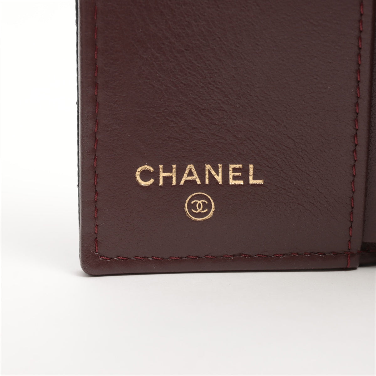Chanel Caviar Black Fold Wallet for Women | Luxury Leather Wallet with Card Slots & Coin Pocket | Perfect for Everyday Use & Gift Giving