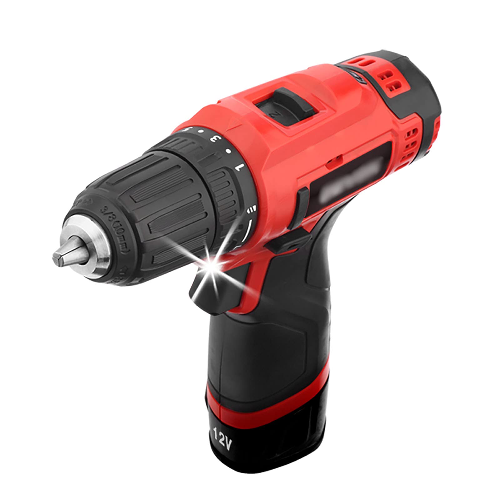 Viinice 20V Cordless Drill Driver Kit - Rechargeable Lithium Battery Electric Screwdriver with 2 Speeds & LED Light - Perfect for DIY, Home Repair, and Woodworking Projects