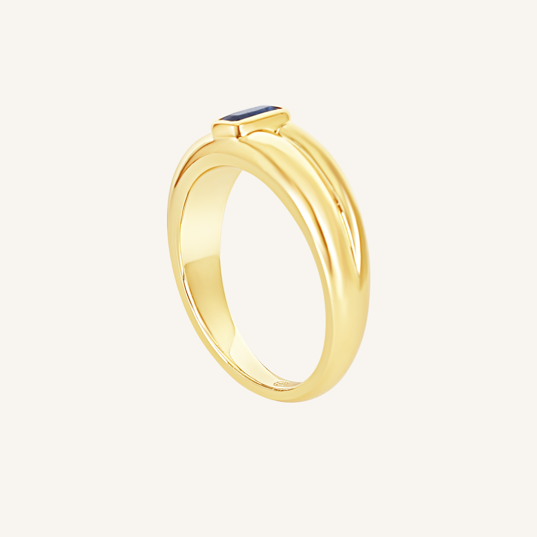 Royal Engagement Ring for Women - 14K Gold Diamond Wedding Band - Perfect for Proposals, Anniversaries & Special Occasions