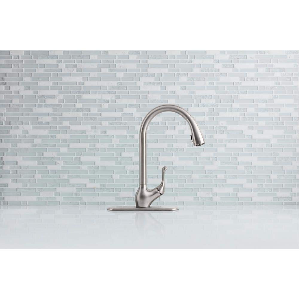 BAROSSA® Touchless Kitchen Faucet - Motion Sensor Hands-Free Water Dispenser for Modern Home, Perfect for Cooking, Washing Dishes & Hygiene