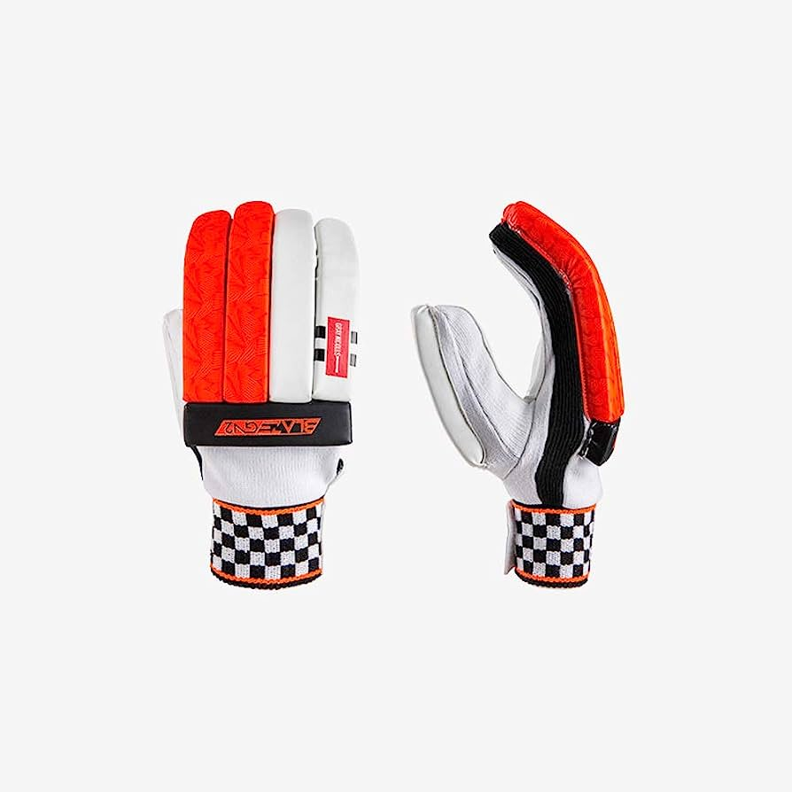 Gray Nicolls 2 Blaze Junior Cricket Batting Gloves - Youth Cricket Gloves for Training & Matches - Perfect for Junior Cricket Players & Young Athletes