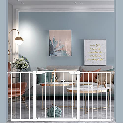 Fairy Baby Extra Wide Walk-Through Safety Gate for Kids & Pets - Adjustable 65.35