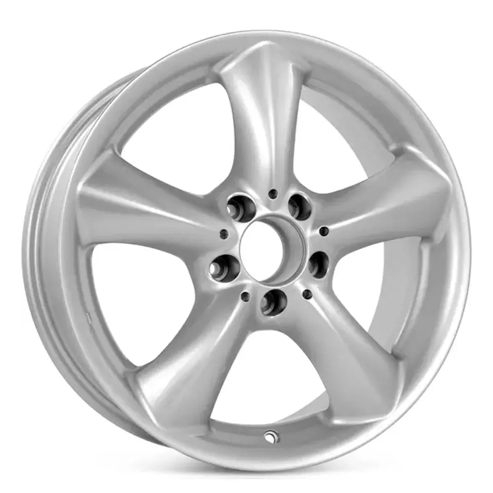 17 Inch Mercedes CLK320 Front Wheel Replacement - Silver Alloy Replica Rim (65288) | Perfect for Car Upgrades, Wheel Repairs & Luxury Vehicle Customization