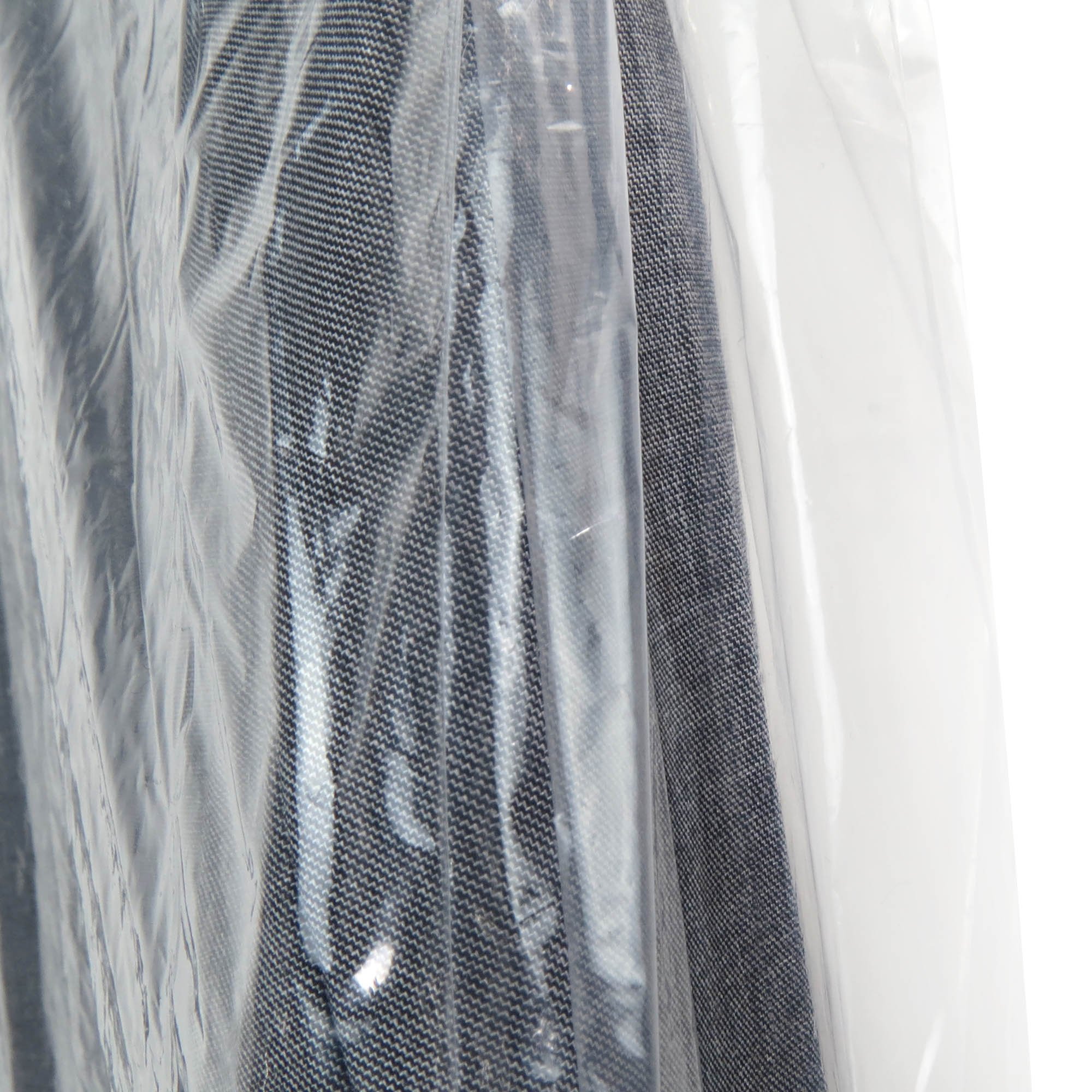 Hangerworld 20-Pack Clear 40-Inch Polyethylene Garment Bags - 80 Gauge Dry Cleaning & Laundry Clothes Protector Covers for Storage, Travel, and Wardrobe Organization