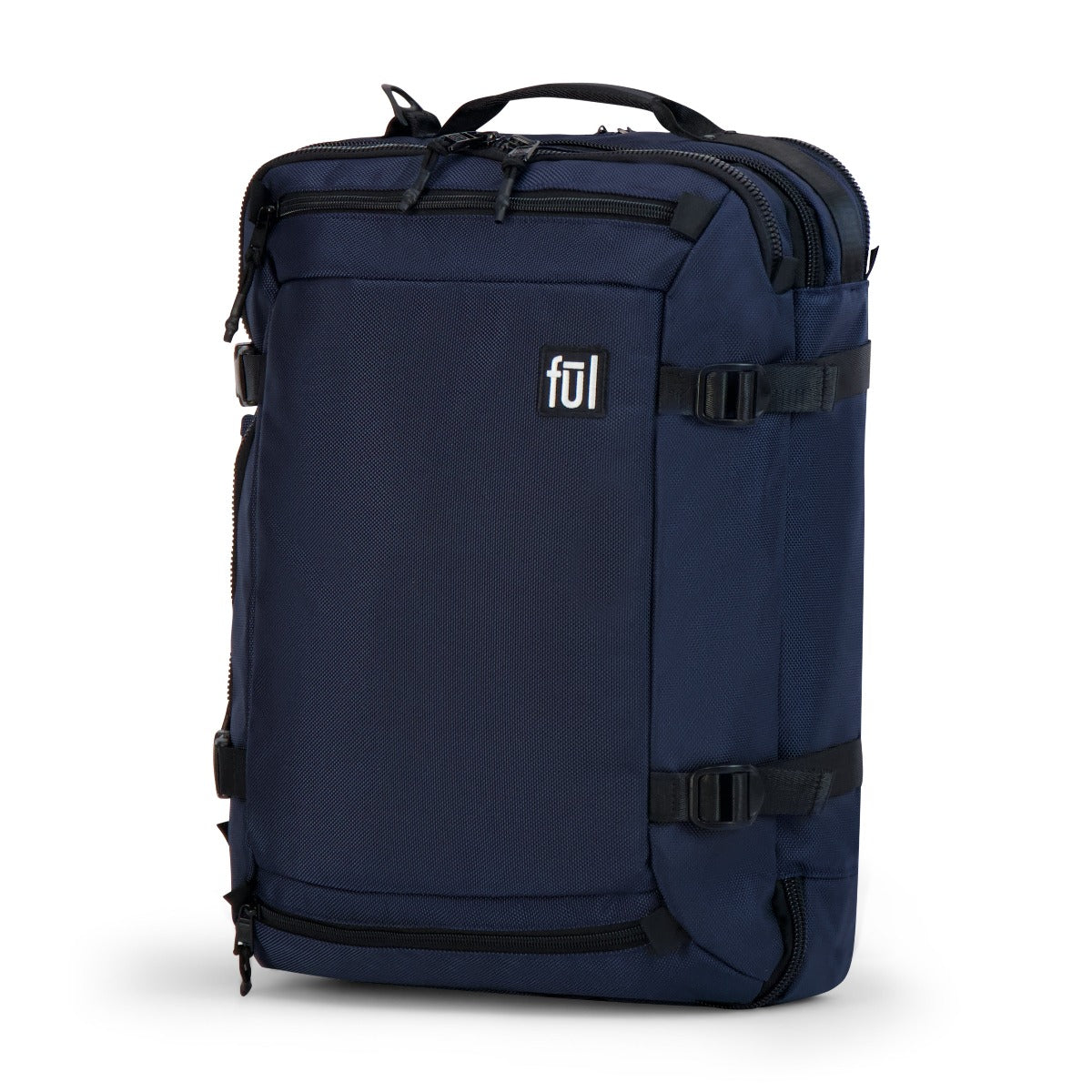 Premium Ridge Collection Cruiser Travel Backpack for Men & Women - Water-Resistant Navy Blue Carry-On Backpack - Perfect for Business Trips, Weekend Getaways & Airplane Travel