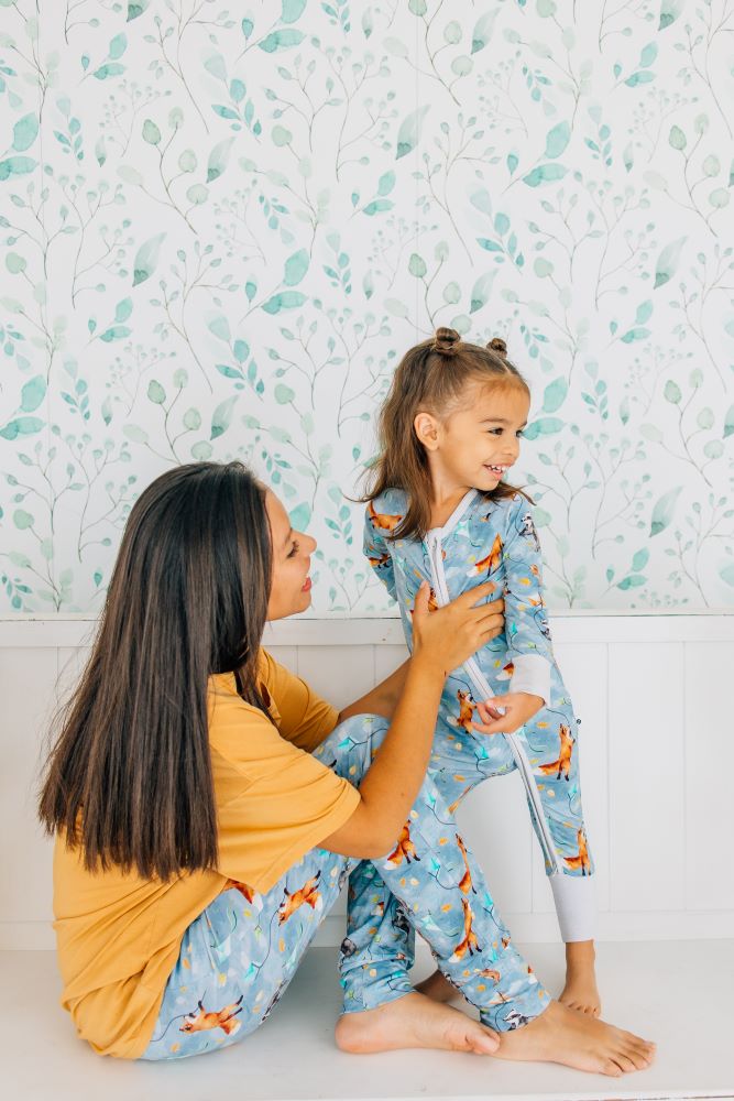 Stormy Skies Zip Romper for Baby - Soft & Cozy One-Piece Outfit | Perfect for Playdates, Daycare & Family Outings