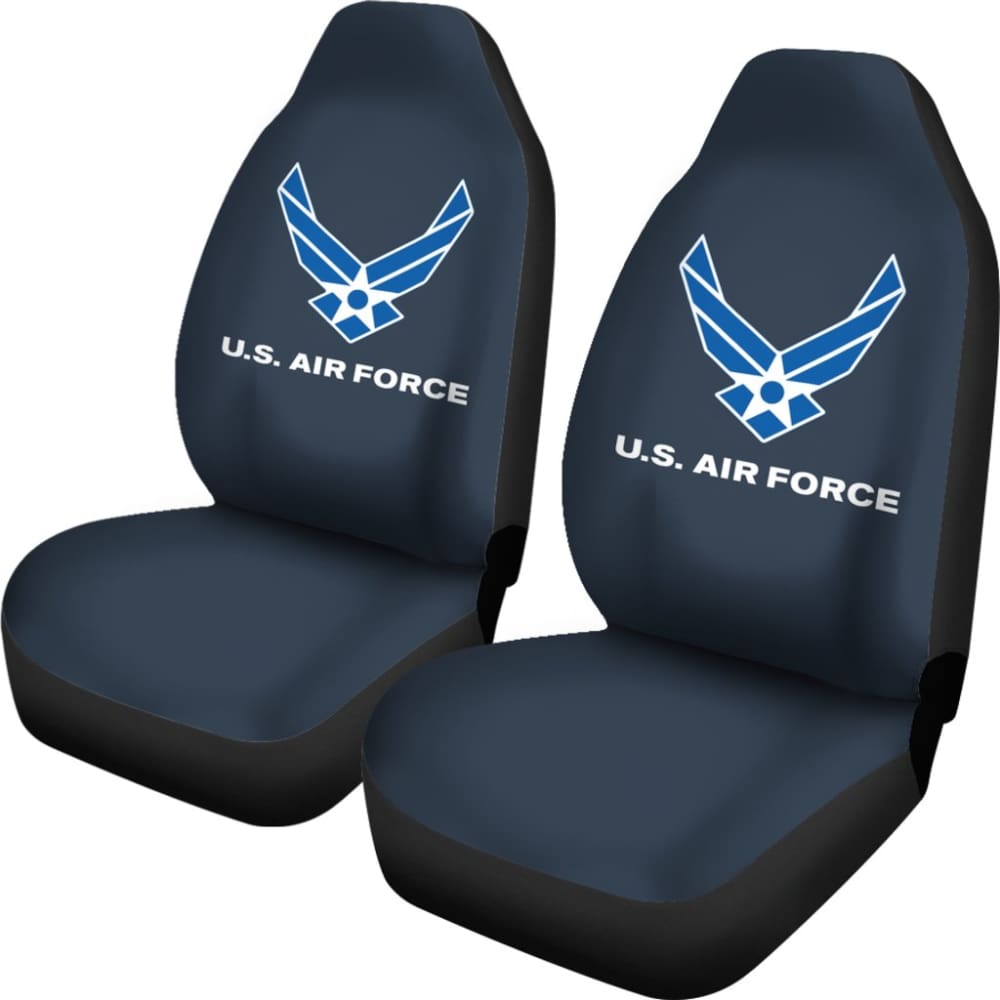 Premium US Air Force Themed Car Seat Covers - Durable, Custom Fit for Cars & Trucks - Perfect for Military Enthusiasts & Patriotic Drivers (Model 211007) | Ideal for Daily Commute, Road Trips & Military Supporters