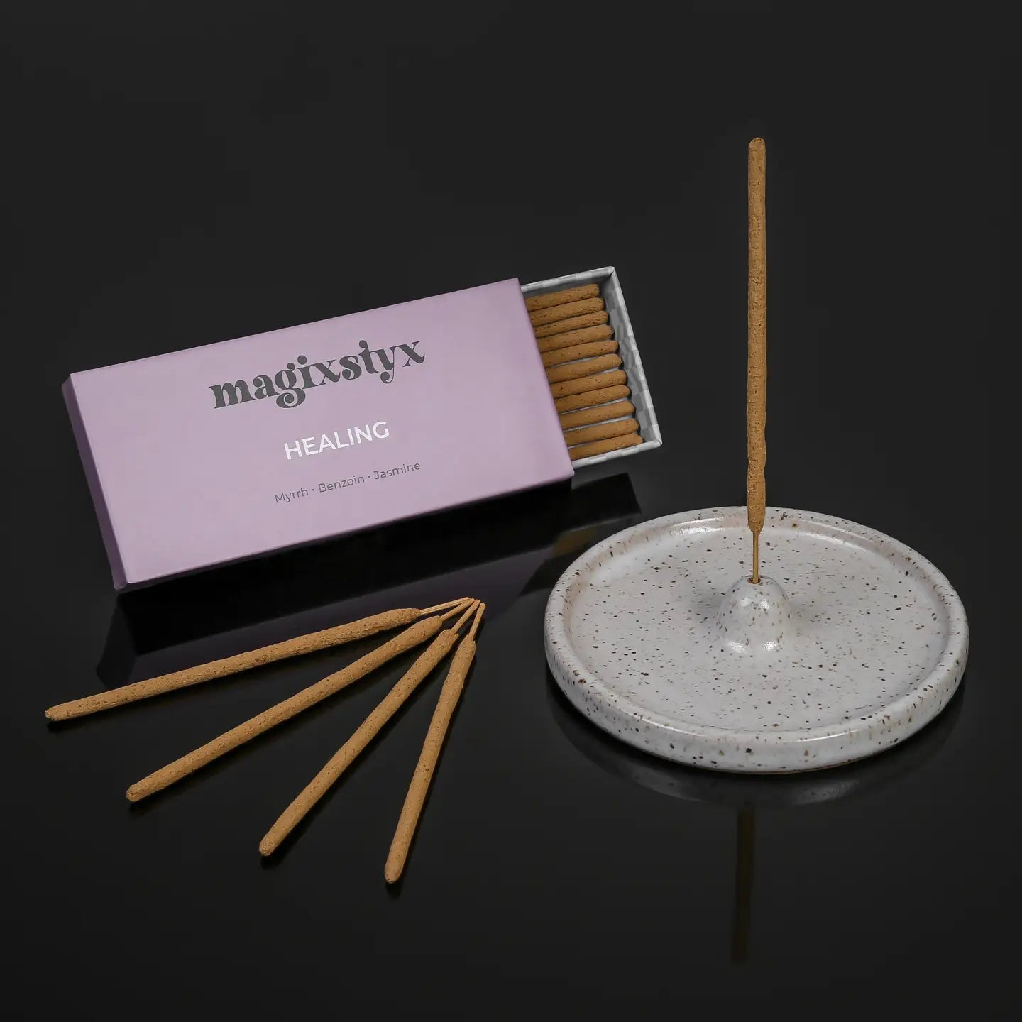 Magixstyx Premium Incense Sticks - Natural Aromatherapy for Relaxation, Meditation & Home Fragrance - Handcrafted Long-Lasting Scent for Yoga, Spa, and Stress Relief