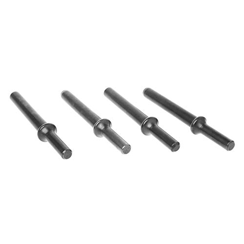 4-Piece Heavy Duty Pneumatic Air Rivet Hammer Set with 0.401