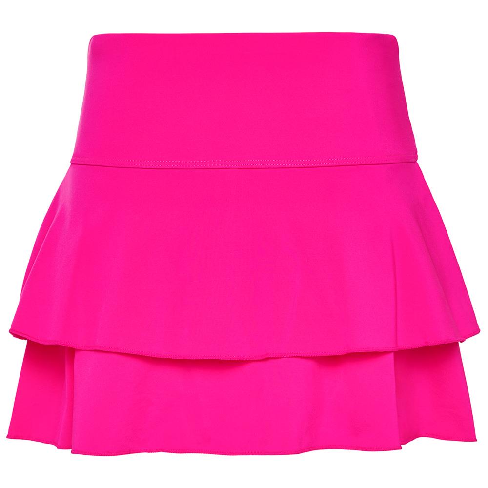 Fila Girls Ruffle Skort - Pink Glow | Athletic Tennis Skirt for Kids | Perfect for Sports, School & Play