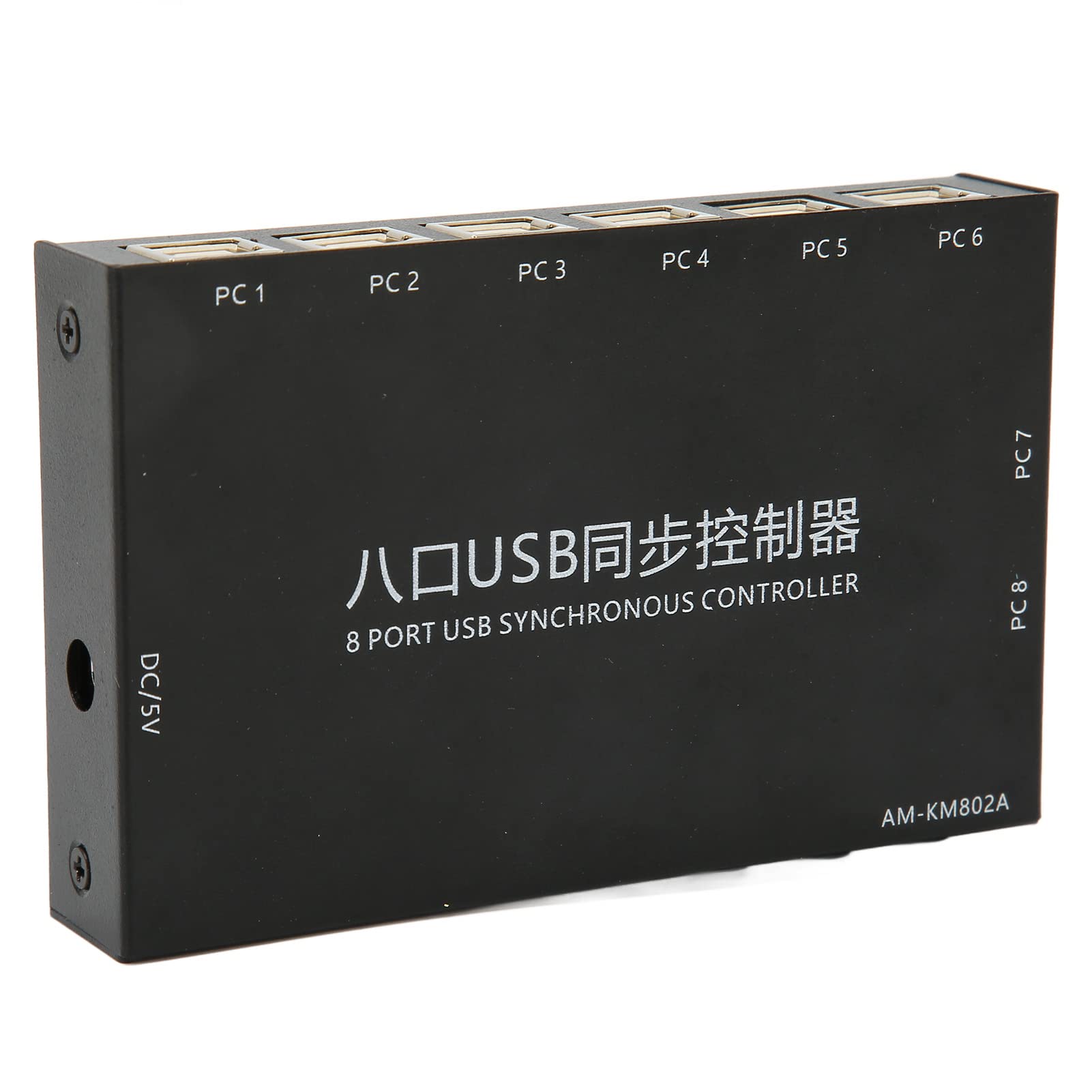 8 Port USB KVM Switch - High Speed Synchronous Control for Multiple Computers | Perfect for Office Workstations, IT Management & Multi-Device Setups