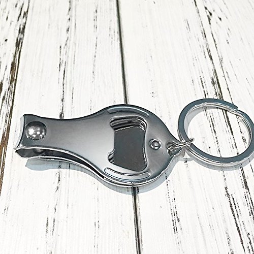 Italy Leaning Tower of Pisa Keychain - Roman Nail Clipper, Bottle Opener & Ring - Perfect for Travel Gifts, Key Rings & DIY Projects