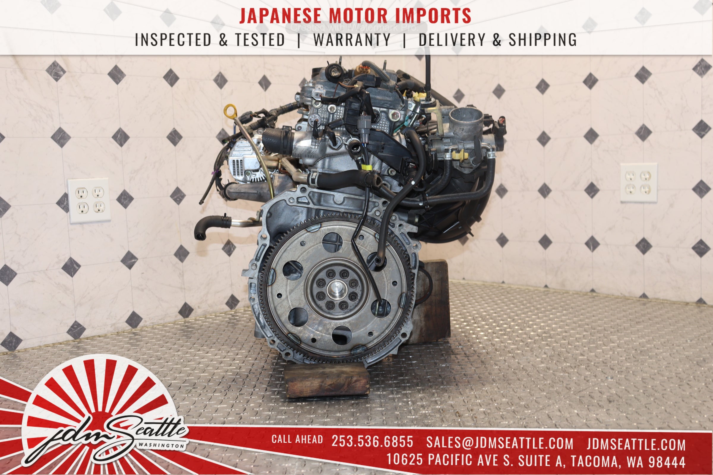 JDM 2AZ-FE Engine 2.4L for 2005-2010 Scion TC - Replacement Motor for Improved Performance | Perfect for Engine Swap & Car Restoration Projects