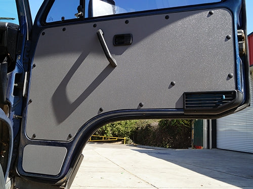 ABS Plastic Trim Panel Set for Front Door Kick - Compatible with VW Vanagon - Durable & Easy Installation - Perfect for Interior Restoration & Customization