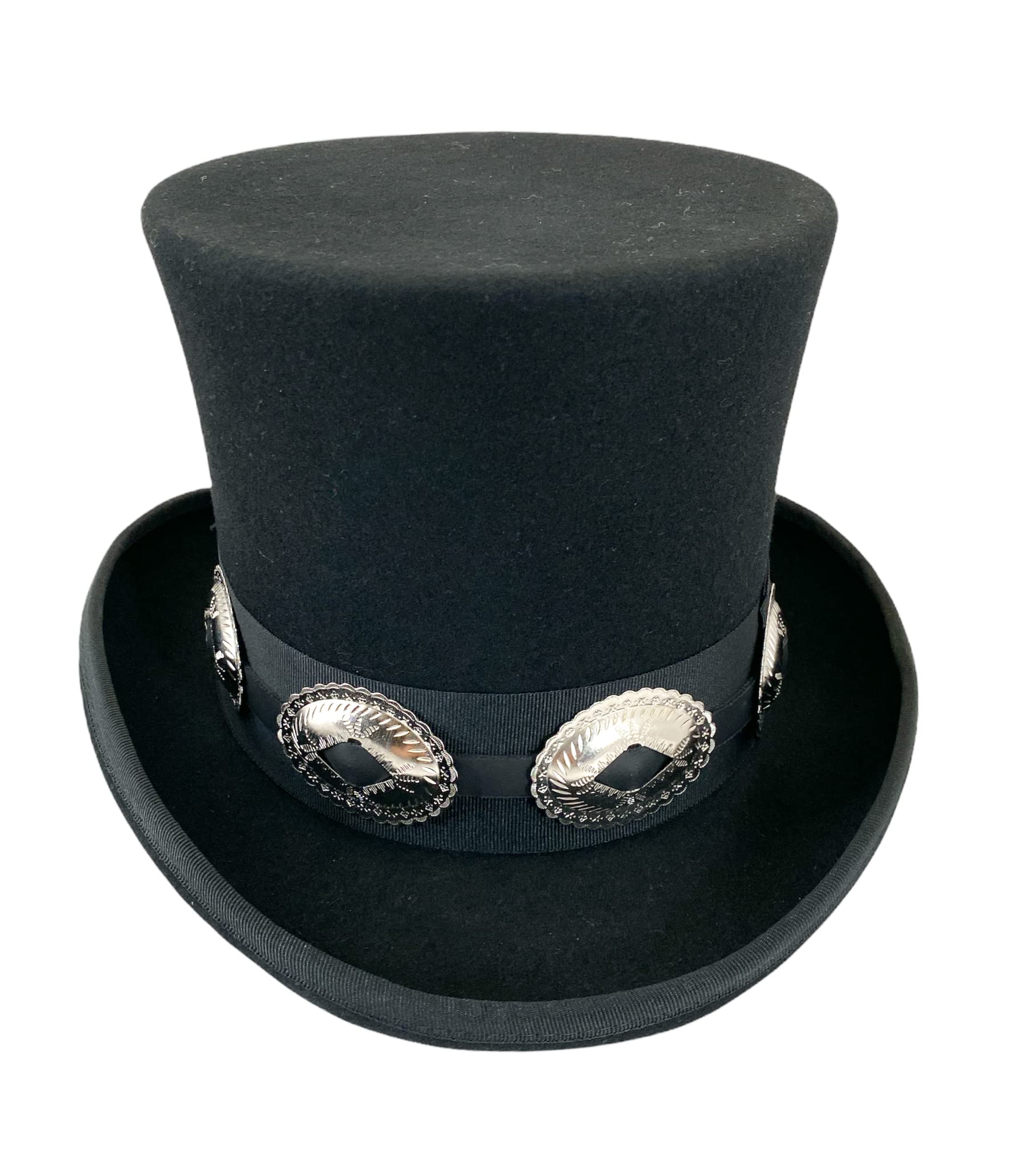 Victorian Wool Felt Top Hat - 6