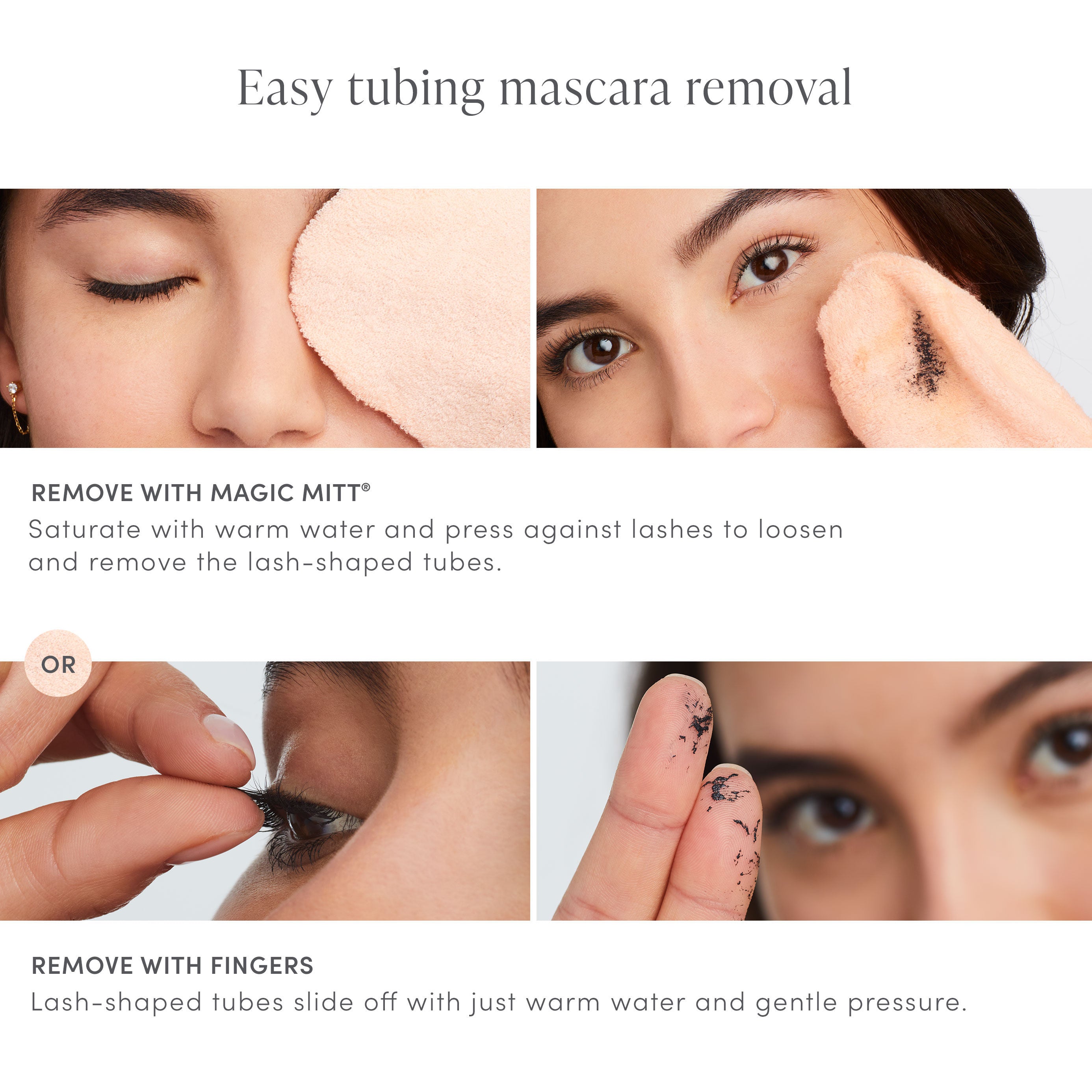 Long Lasting Tubing Mascara for Length & Volume - Smudge Proof, Waterproof & Easy Removal - Perfect for Daily Wear, Weddings & Special Occasions