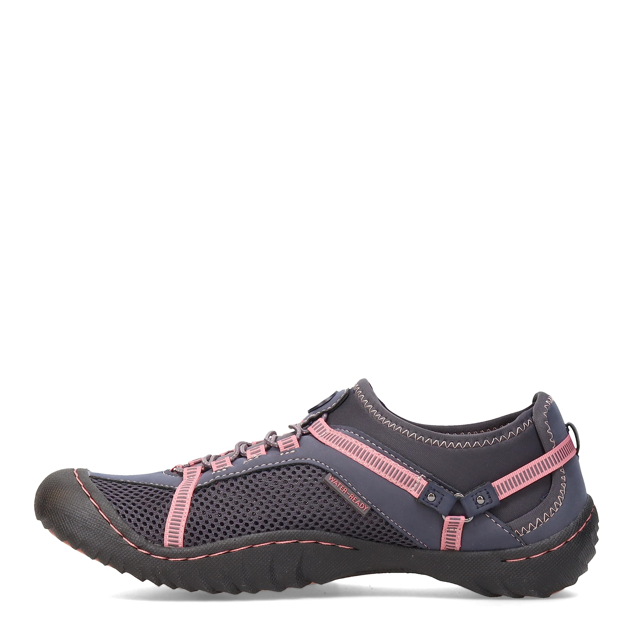 JBU Tahoe Water Ready Women's Outdoor Comfort Closed Toe Slip On Water Shoes for Beach, Pool, and Kayaking