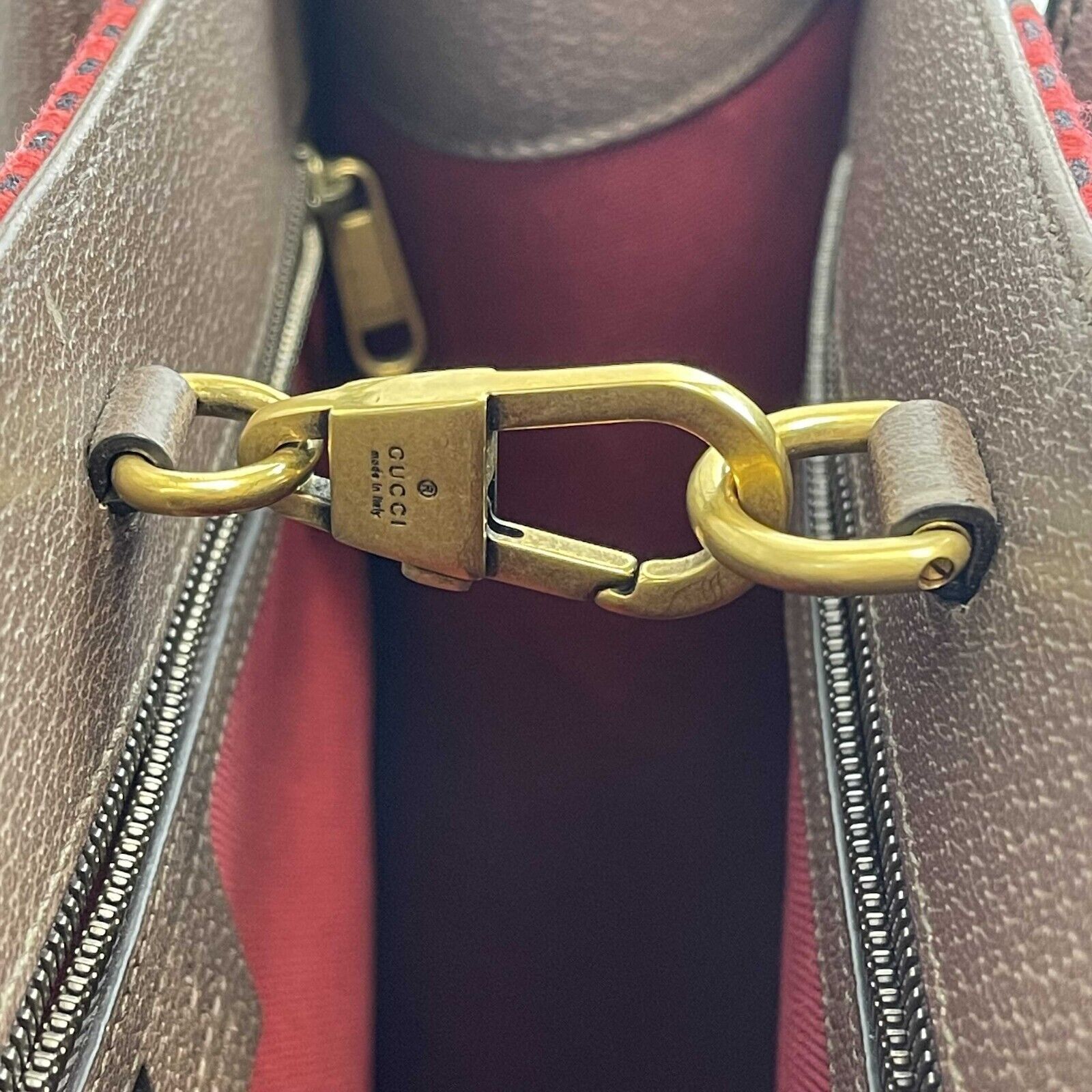 Gucci NEW Large Houndstooth GG Tote Bag with Adjustable Shoulder Strap - Stylish Designer Handbag for Women, Perfect for Work, Travel & Everyday Use