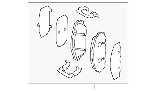High-Performance Front Disc Brake Pad Kit for Cars & Trucks - Perfect for Daily Commuting, Off-Roading & Heavy-Duty Use