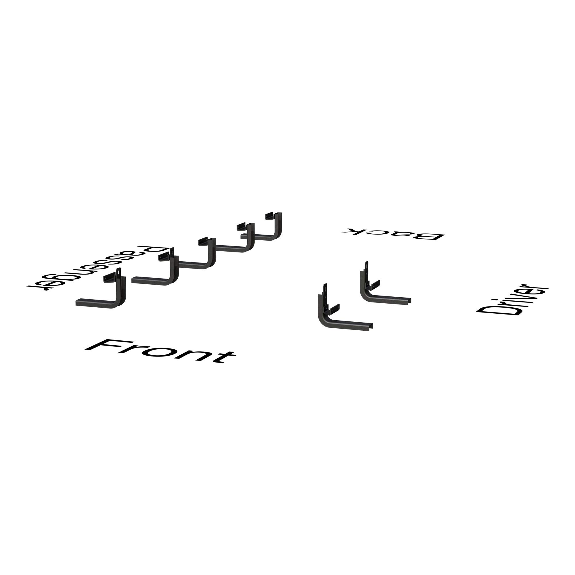 Luverne Truck Equipment (570744) Megastep Mounting Bracket - Heavy Duty Aluminum Step Bracket for Semi Trucks & Trailers - Perfect for Easy Cab Access & Maintenance