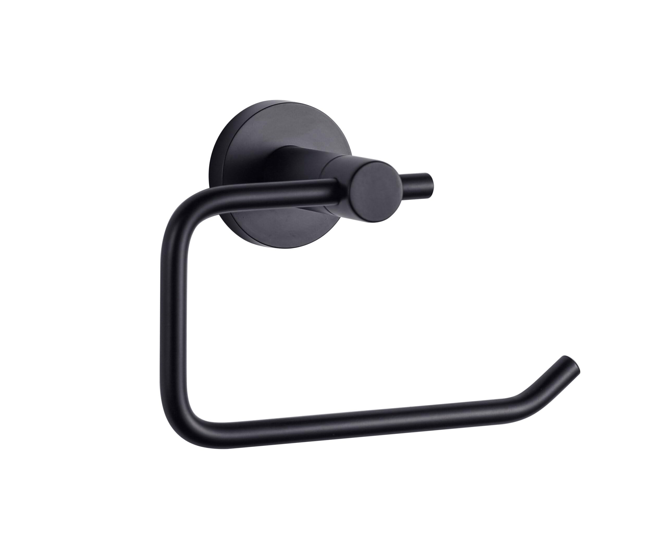 Stainless Steel Chrome Toilet Paper Holder - Modern Bathroom Tissue Roll Stand for Home, Office & Restroom Use