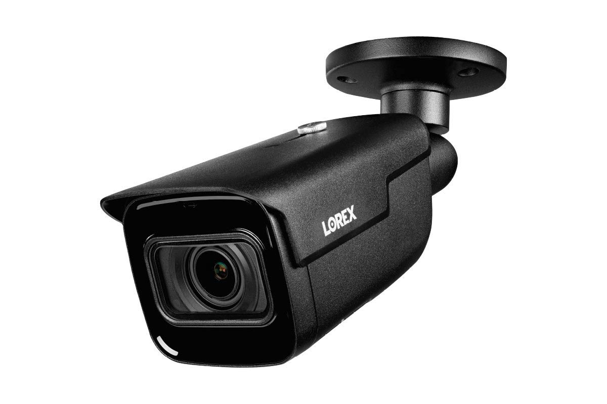 Lorex 4K 32-Channel Night Vision NVR Security System with 3 Smart IP Optical Zoom Cameras - 30FPS Real-Time Recording (16TB HDD, Black) for Home & Business Surveillance