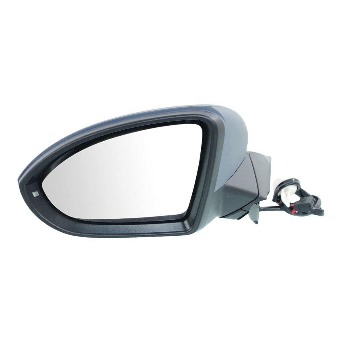 VW Golf Left Side Heated Replacement Mirror - Driver Side LH Compatible with VW Golf Models | Perfect for Winter Driving & Enhanced Safety