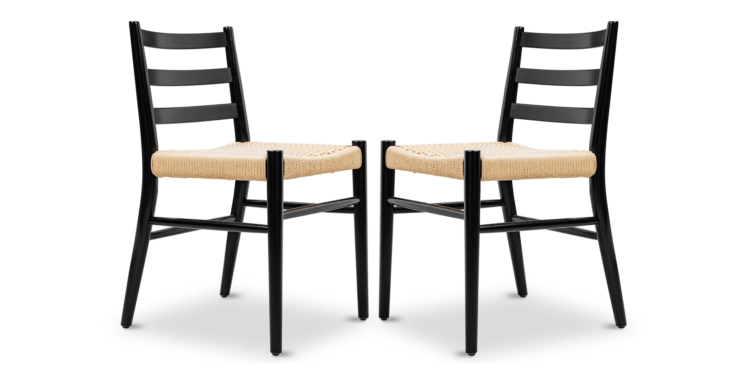 Ray Dining Chair 2.0 - Modern Wooden Dining Room Chair with Upholstered Seat - Perfect for Kitchen, Dining Room, and Home Office Use