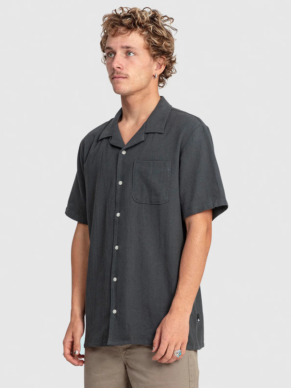 Volcom Hobarstone Men's Graphic T-Shirt - Casual Streetwear Tee for Everyday Wear | Perfect for Outdoors, Travel & Urban Lifestyle