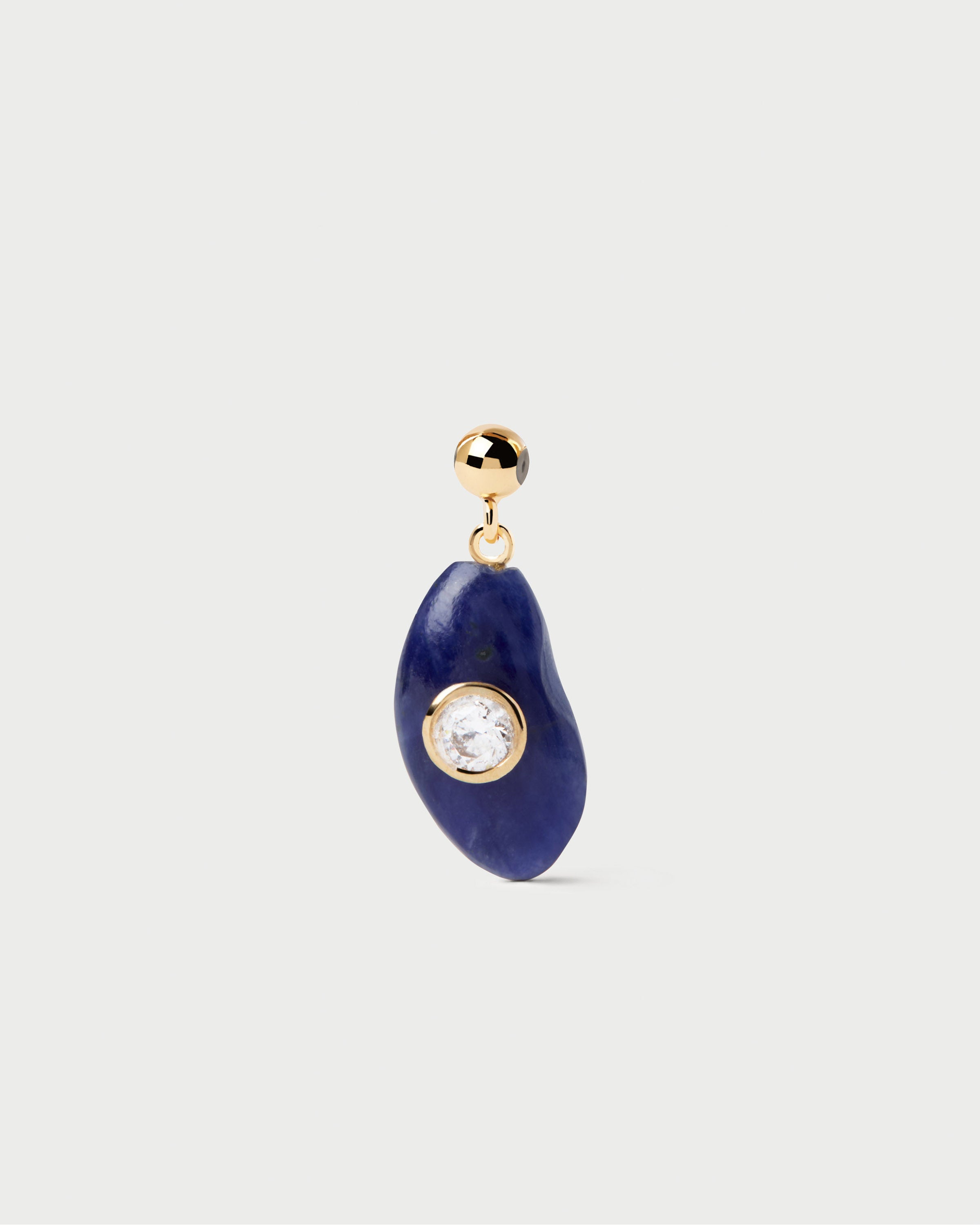 Intuition Sodalite Charm - Genuine Healing Crystal Jewelry for Meditation, Spiritual Growth & Positive Energy | Perfect for Yoga, Reiki & Mindfulness Practices