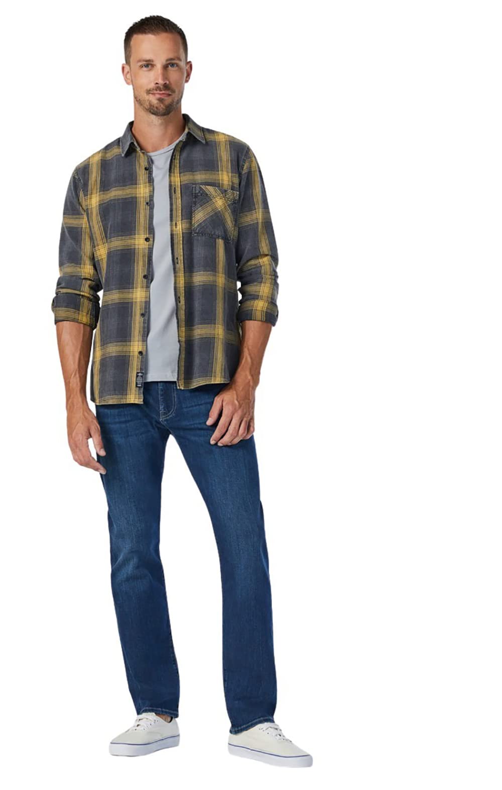 Mavi Men's Matt Classic Mid-Rise Relaxed Straight-Leg Jeans - Comfortable Casual Denim Pants for Everyday Wear, Work & Weekend Outings