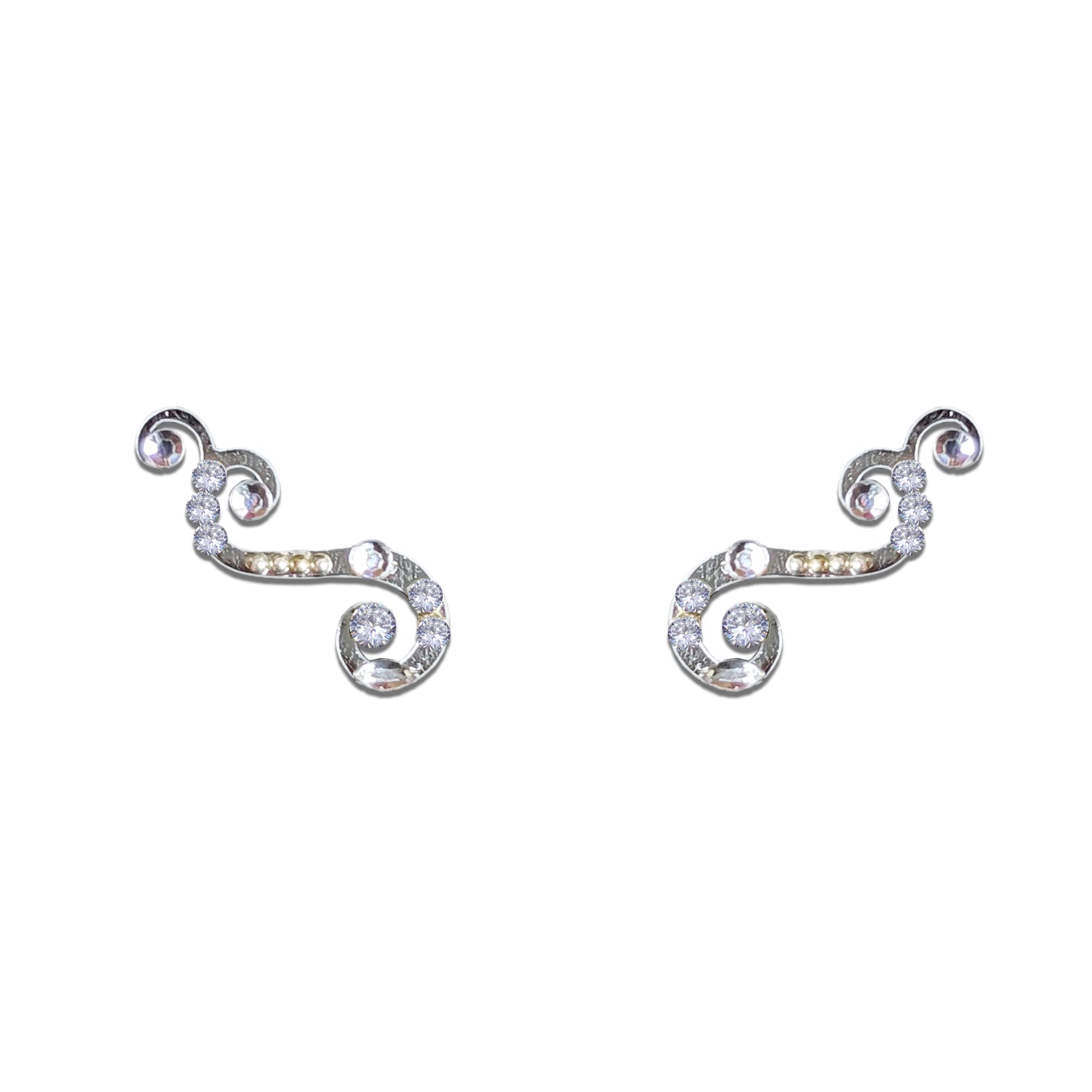 Comet Busters Face Gems - Rave Eye Jewels & Face Makeup Bindi for Parties & Festivals (JEWEYE001-1, JEWEYE007) - Perfect for Halloween, Raves, Cosplay & Festival Glam