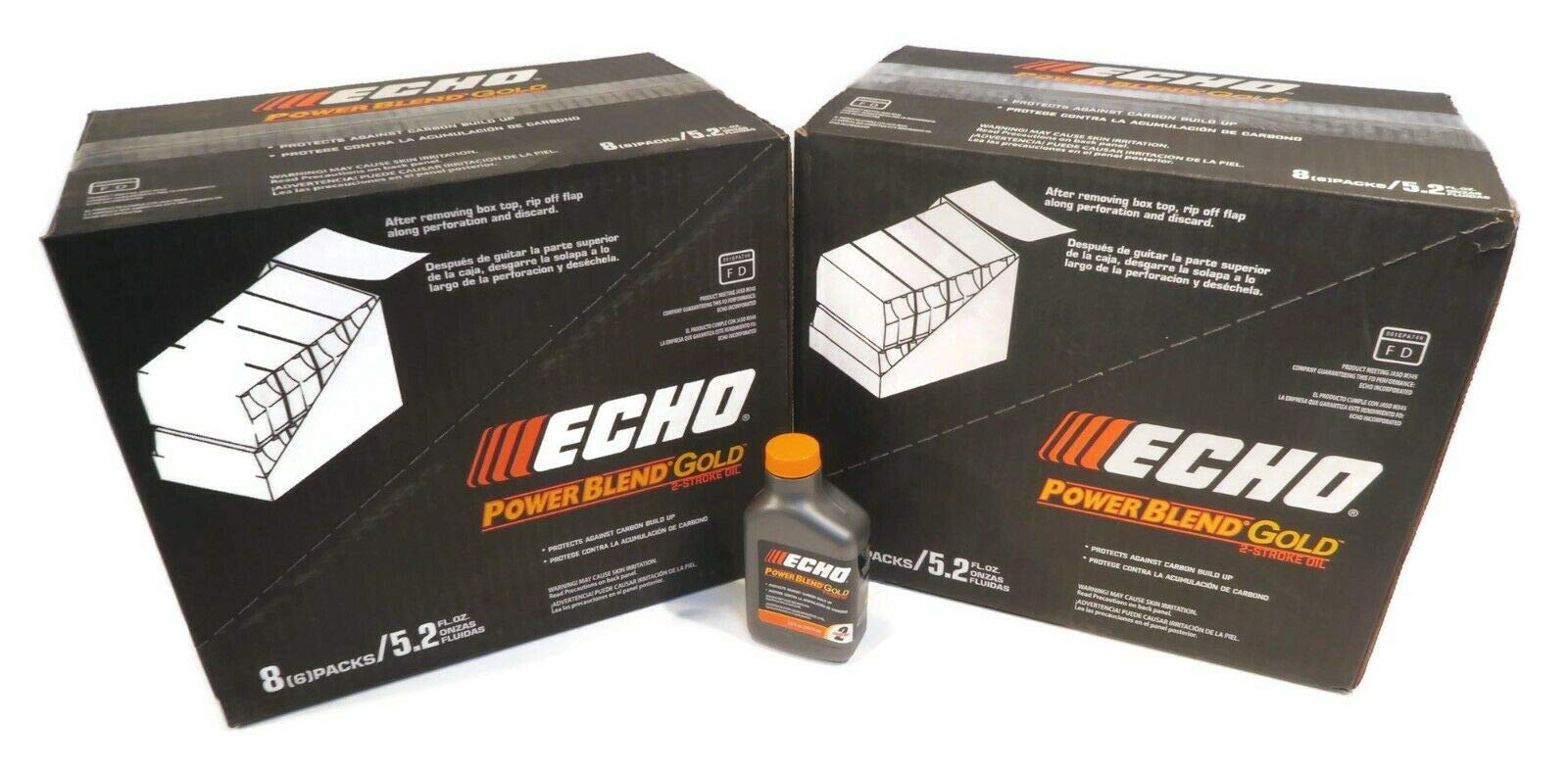 96-Pack New OEM Echo Oil 5.2oz Bottles for CS-310 CS-370 CS-390 CS-490 CS-510 Chainsaws - Premium Lubricant for Professional Wood Cutting & Forestry Work