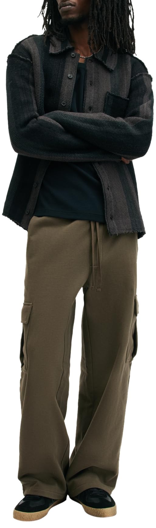 **Men's Comfortable Cotton Jogger Sweatpants - Relaxed Fit Casual Lounge Pants for Running, Gym, and Home Wear**