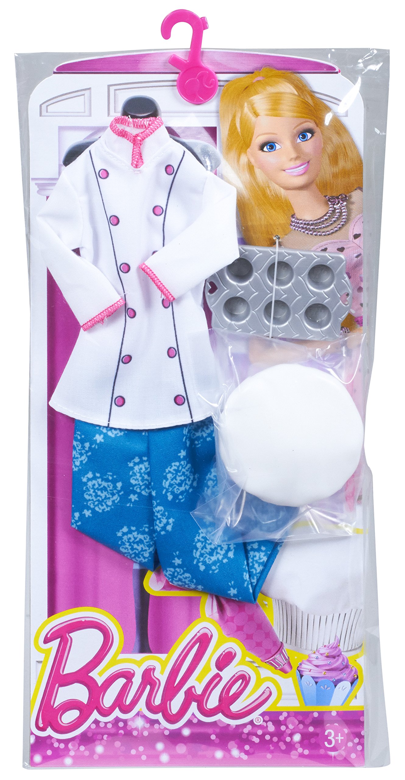 Barbie Careers Fashion Pack #3 - Professional Outfits for Barbie Dolls | Perfect for Role Play, Dress Up & Collecting | Great Gift for Kids & Collectors