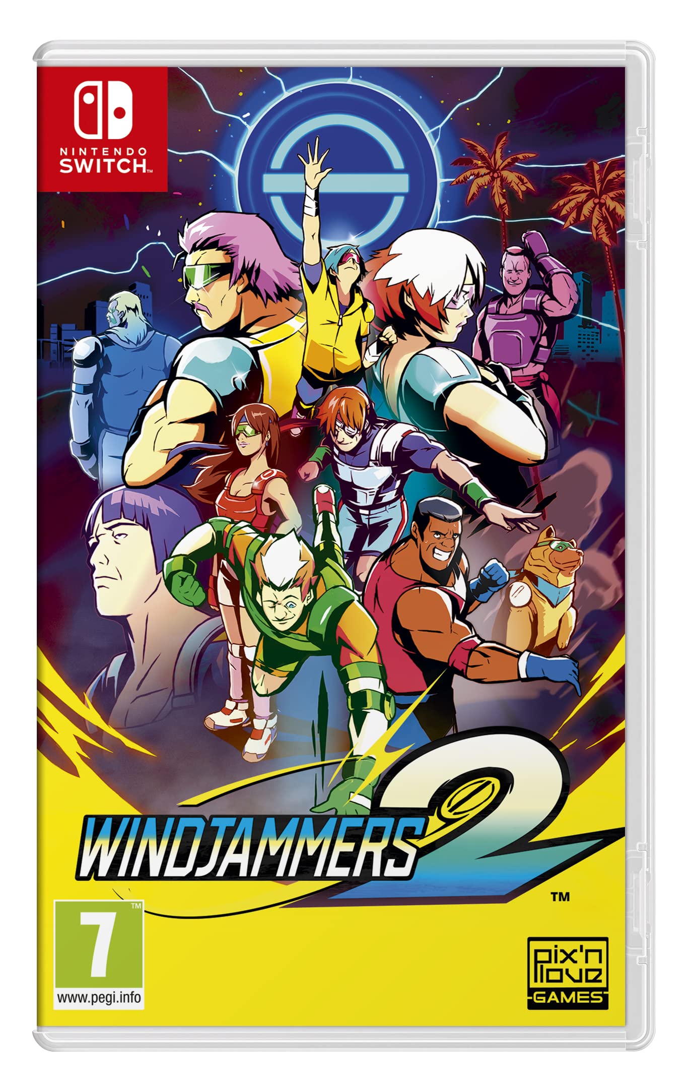 Windjammers 2 for Nintendo Switch - Competitive Arcade Sports Game - Perfect for Multiplayer Parties & Retro Gaming Enthusiasts