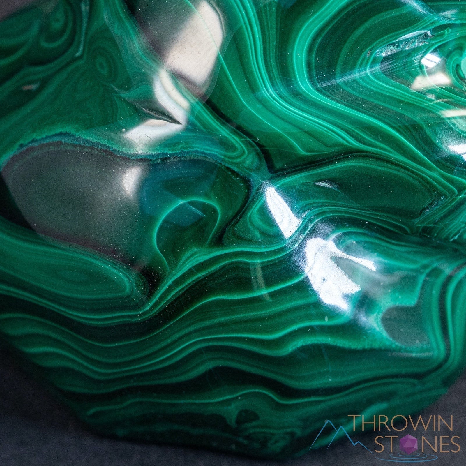 Hand Carved Malachite Gorilla Stone Statue - Unique Housewarming Gift, Home Decor, Healing Crystal for Positive Energy & Feng Shui - Perfect for Living Room, Office, or Meditation Space