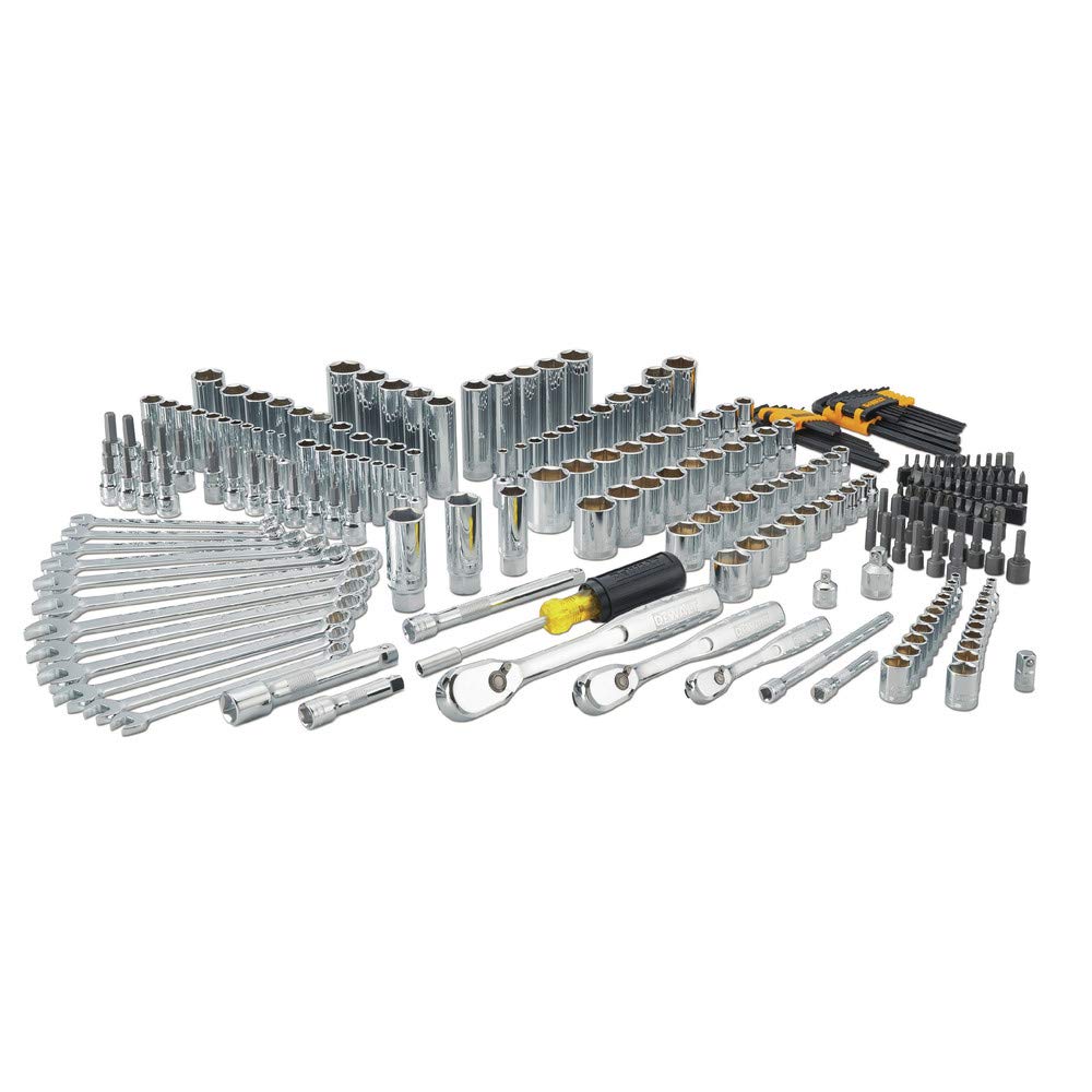 DEWALT 247-Piece Mechanics Tool Set (DWMT81535) - Professional Automotive Repair Kit for DIY & Home Mechanics | Perfect for Car Maintenance, Engine Repair & Household Fixes
